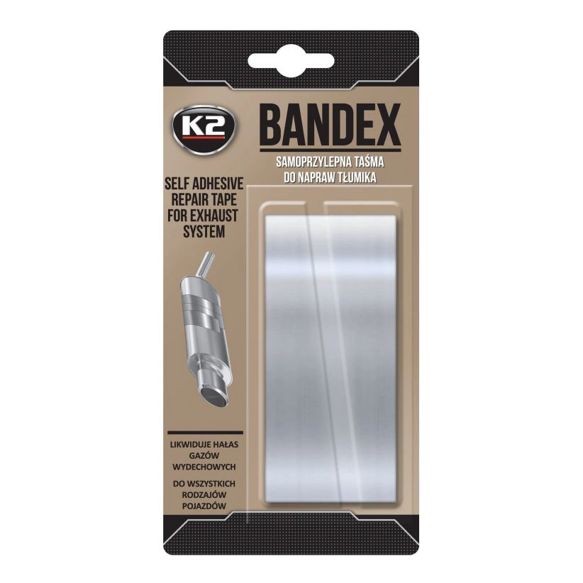 K2 Bandex – høytemperatur eksosbandasje - 1 m Image 1