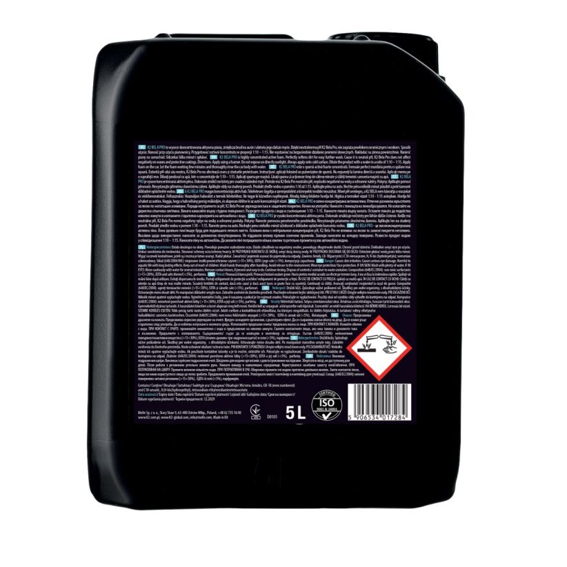 K2 Bela PRO Blueberry Aktivt skum - 5L – bilde 2