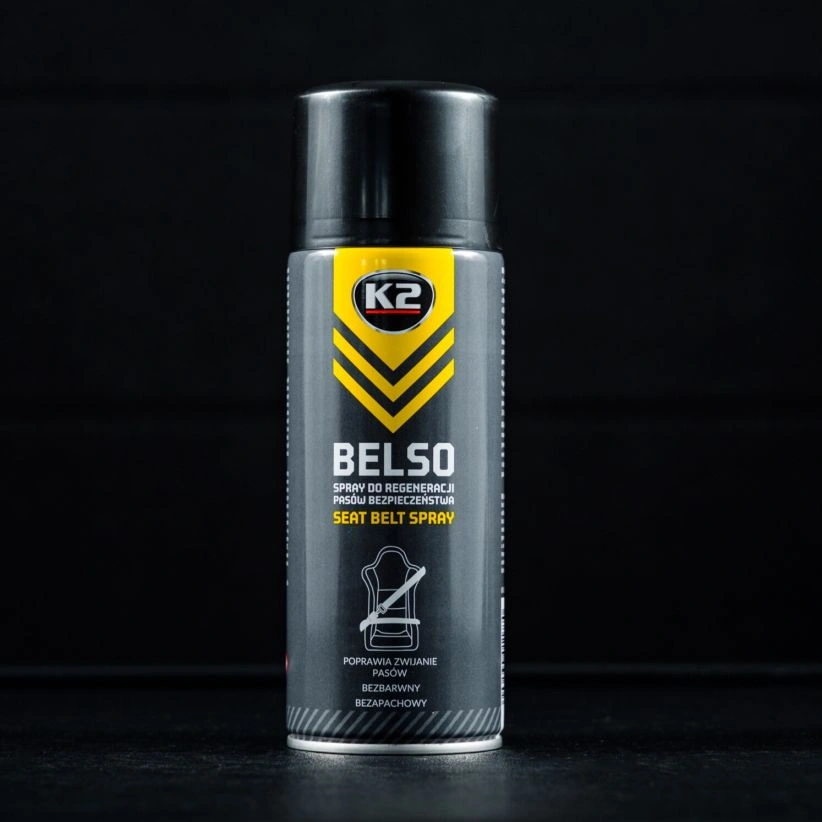 K2 Belso – spray til regenerering av bilbelter 400 ml – bilde 2