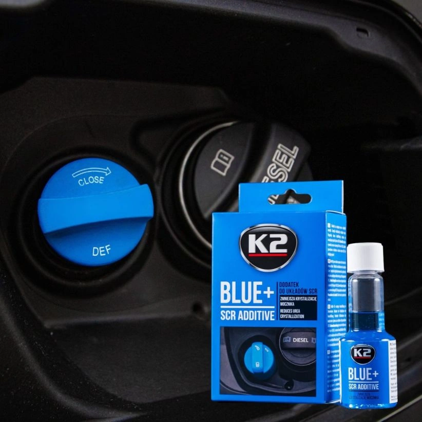 K2 Blue+ Tilsetning for SCR-systemer │ hindrer krystallisering av AdBlue – 50 ml – bilde 2