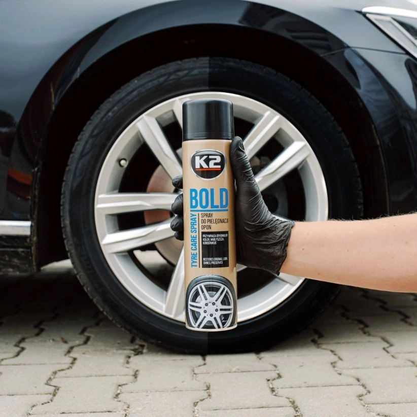 K2 Bold – dekkfornyer spray 600 ml – bilde 3