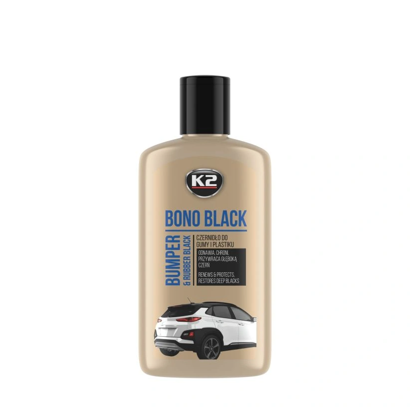 K2 Bono Black - Fornyer for plast og gummi 250 ml