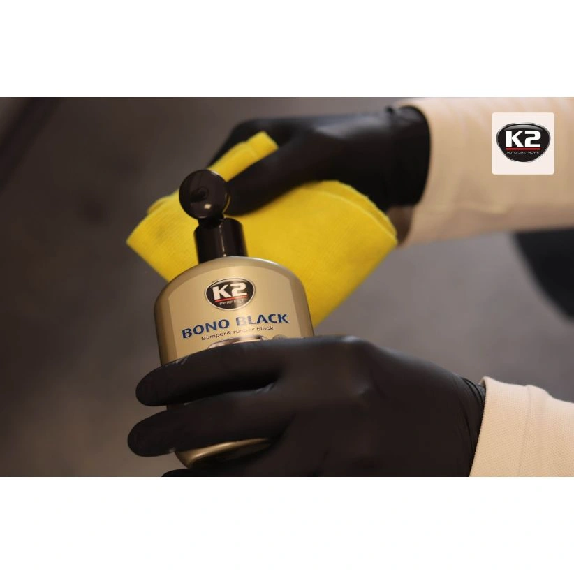 K2 Bono Black - Fornyer for plast og gummi 250 ml – bilde 7