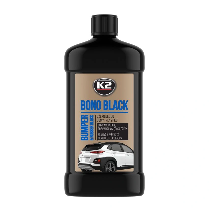 K2 Bono Black – fornyer for plast og gummi 500 ml