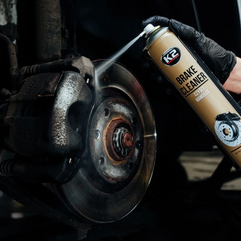 K2 Brake Cleaner – rengjørings- og avfettingsmiddel for bremser 500 ml – bilde 2
