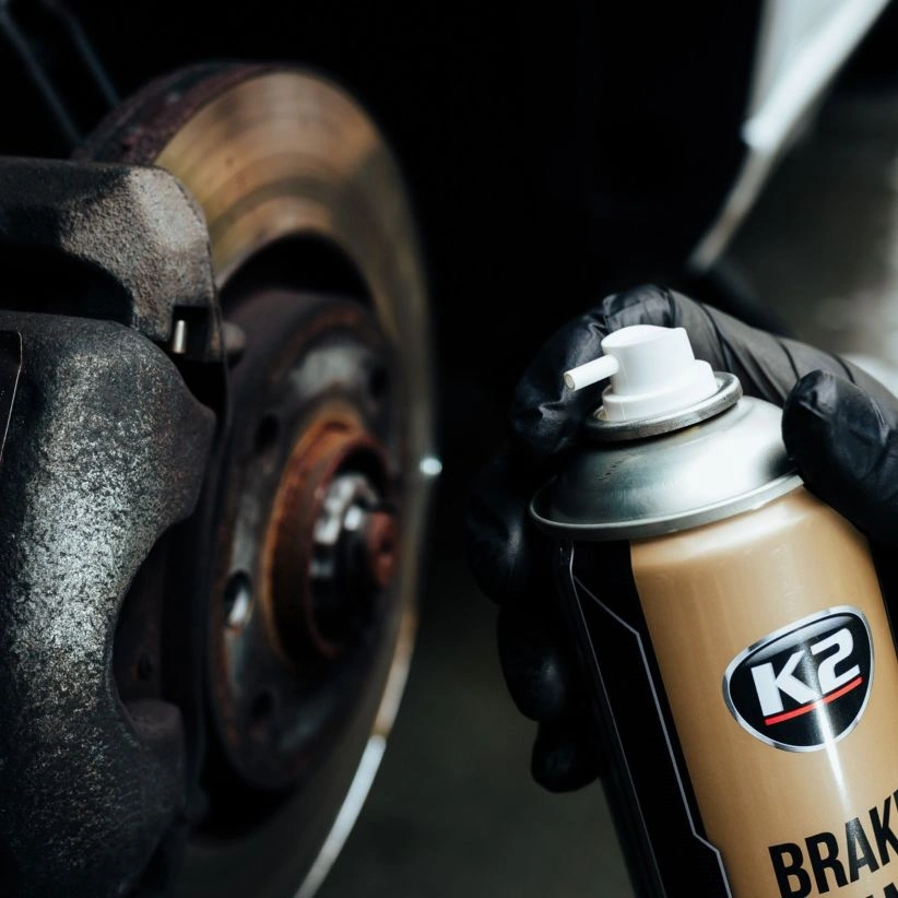 K2 Brake Cleaner – rengjørings- og avfettingsmiddel for bremser 500 ml – bilde 3