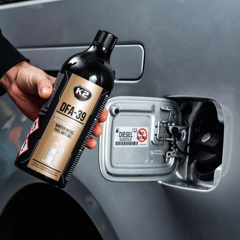 K2 DFA-39 – dieseltilsetning mot parafinutfelling ned til -39°C 1L – bilde 2
