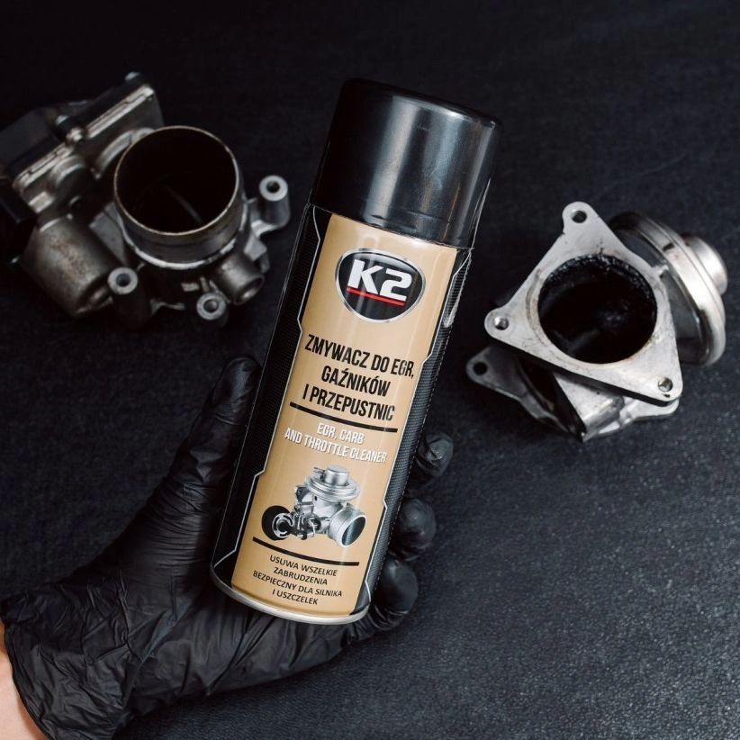 K2 EGR Cleaner – høytrykkmiddel til rengjøring av EGR-ventiler 400 ml – bilde 2