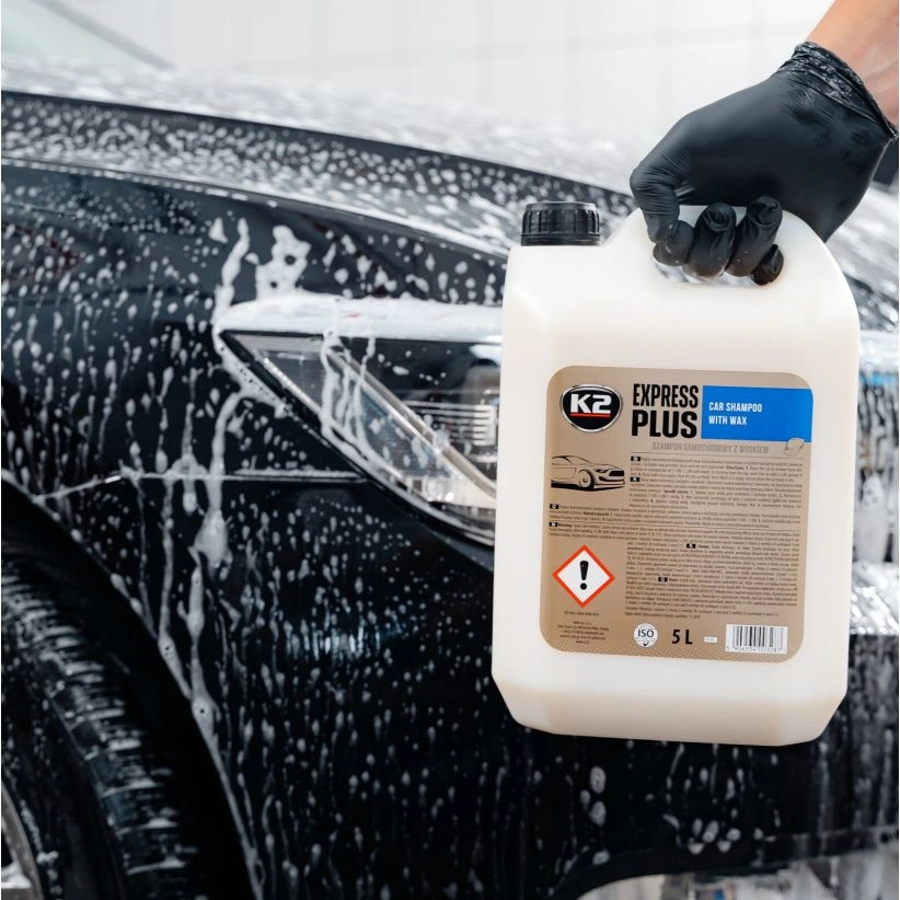 K2 Express Plus – bilshampo med Carnauba-voks 5L – bilde 3