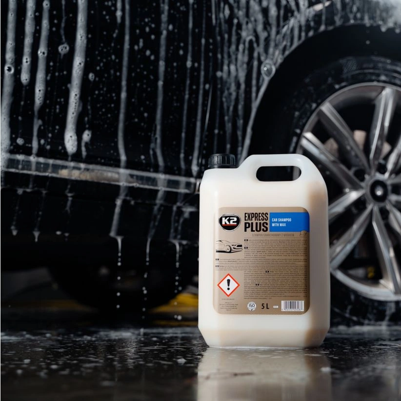 K2 Express Plus – bilshampo med Carnauba-voks 5L – bilde 4