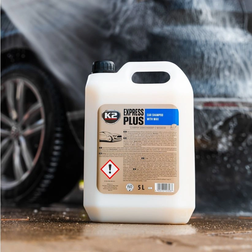 K2 Express Plus – bilshampo med Carnauba-voks 5L – bilde 6