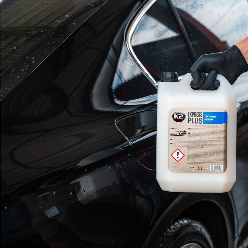 K2 Express Plus – bilshampo med Carnauba-voks 5L – bilde 7