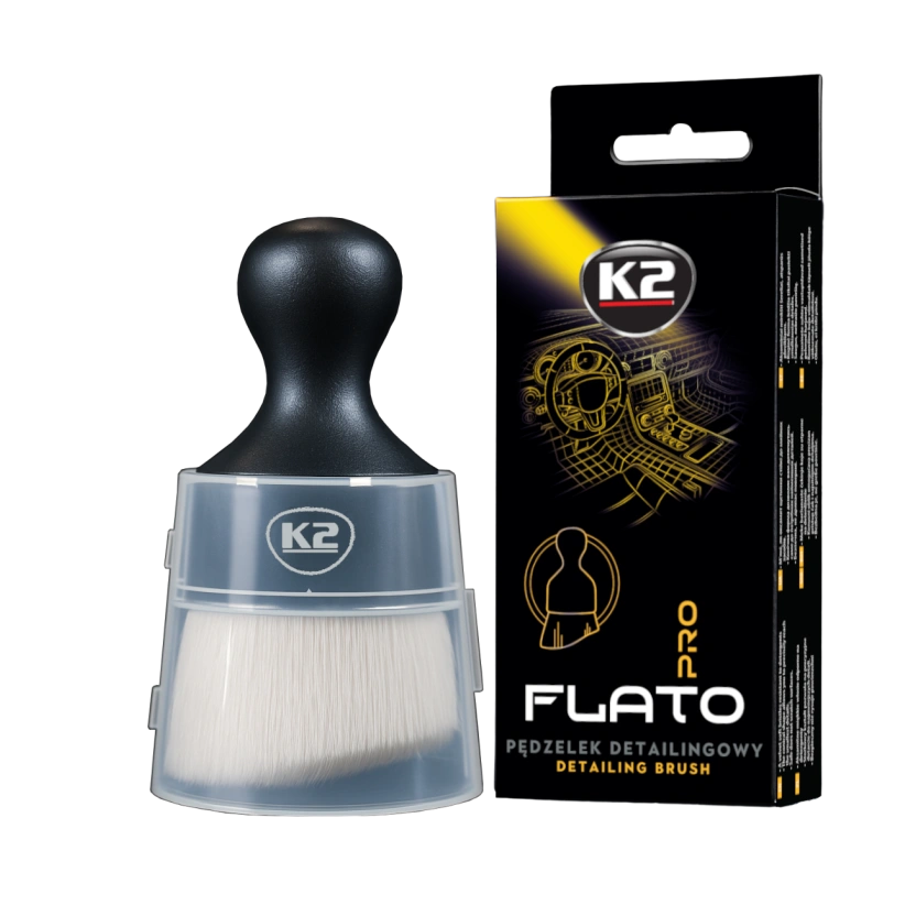 K2 Flato Pro – delikat detailingbørste for trange områder