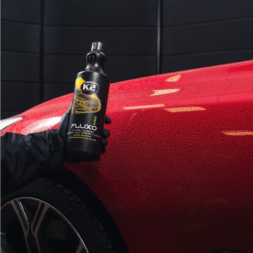 K2 Fluxo PRO Sur shampoo, trygg for keramiske belegg og voks - 1L – bilde 11