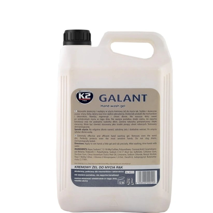 K2 Galant Refill – håndvaskgel 5 l