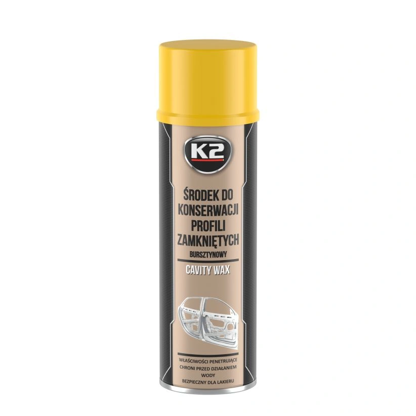 K2 Hulromsbeskyttelse Voksbasert spray  │ Rusthemmende hulromsvoks  - 500 ml