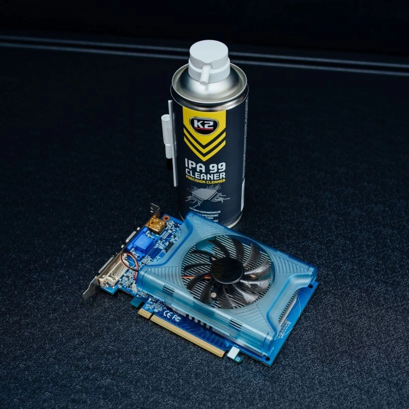 K2 IPA 99 Cleaner – isopropanolrensemiddel spray til rengjøring av optikk og elektronikk - 400 ml – bilde 3