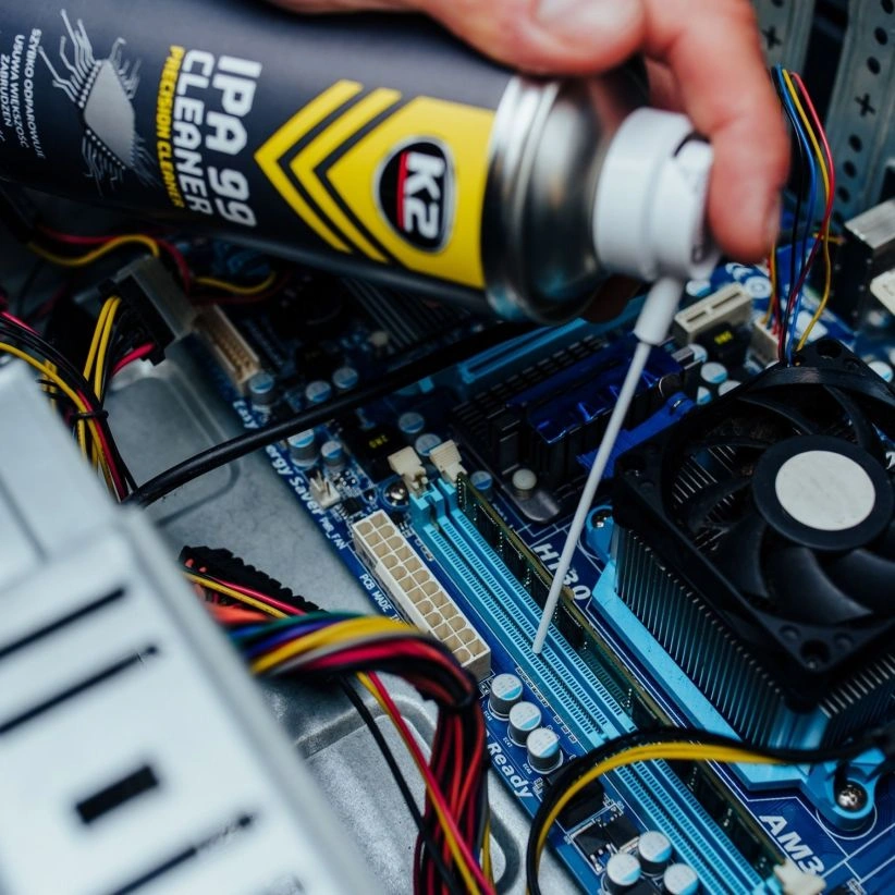 K2 IPA 99 Cleaner – isopropanolrensemiddel spray til rengjøring av optikk og elektronikk - 400 ml – bilde 4