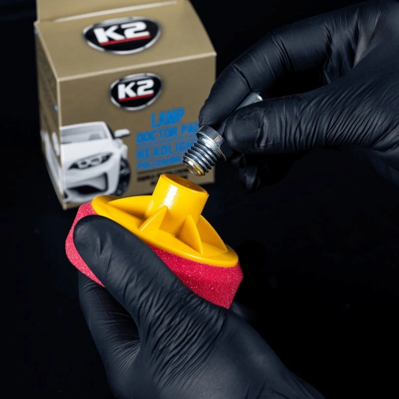 K2 Lamp Doctor Pad 80 mm – poleringspute for frontlykter – bilde 4