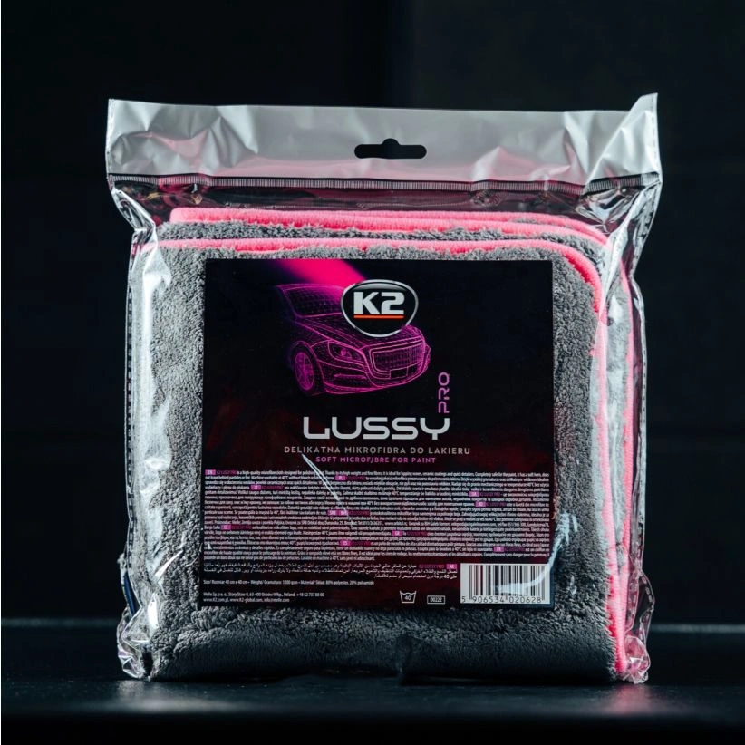 K2 Lussy Pro mikrofiberhåndkle 40×40 cm – 1200 gsm – bilde 14