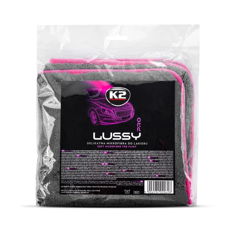 K2 Lussy Pro mikrofiberhåndkle 40×40 cm – 1200 gsm – bilde 2