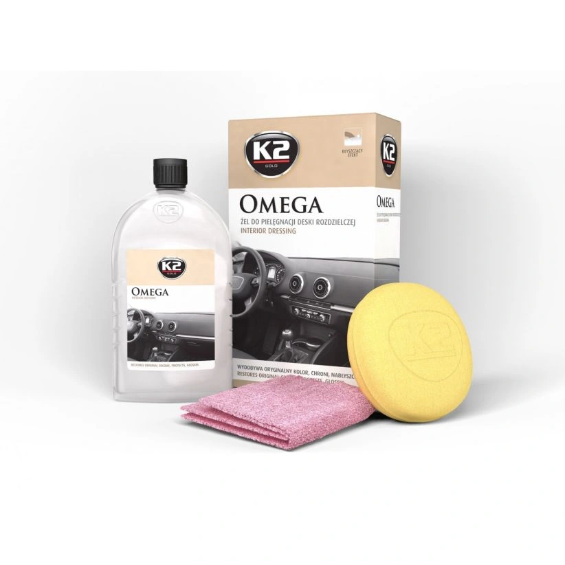 K2 Omega gel for pleie av dashbord og plastdetaljer - 500 ml – bilde 2