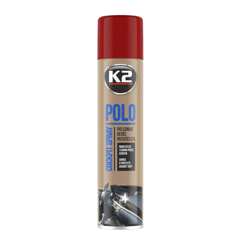 K2 Polo Cockpit Cherry – spray for pleie av dashbord 300 ml