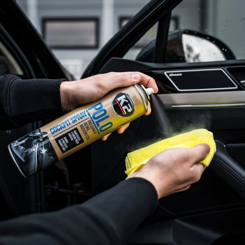 K2 Polo Cockpit Cherry – spray for pleie av dashbord 300 ml – bilde 3