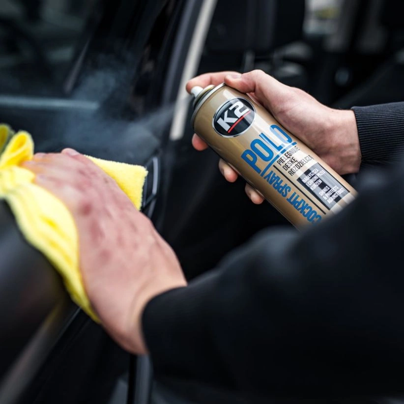 K2 Polo Cockpit Cherry – spray for pleie av dashbord 300 ml – bilde 4