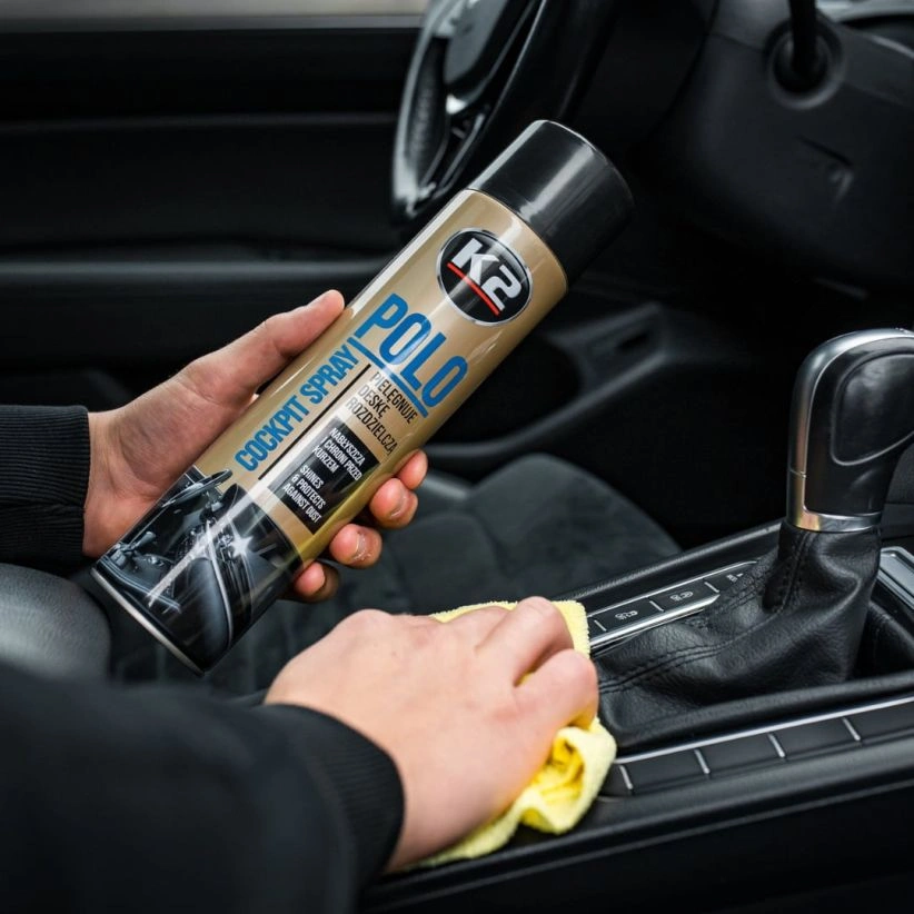 K2 Polo Cockpit fresh – spray for pleie av dashbord 300 ml – bilde 7