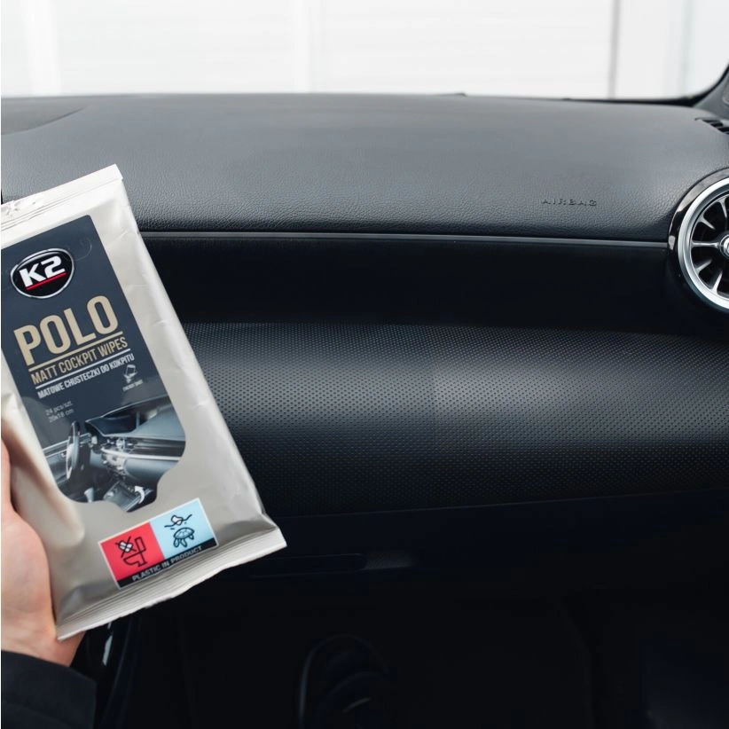K2 Polo Matt Wipes – kluter til bilens interiør – bilde 6
