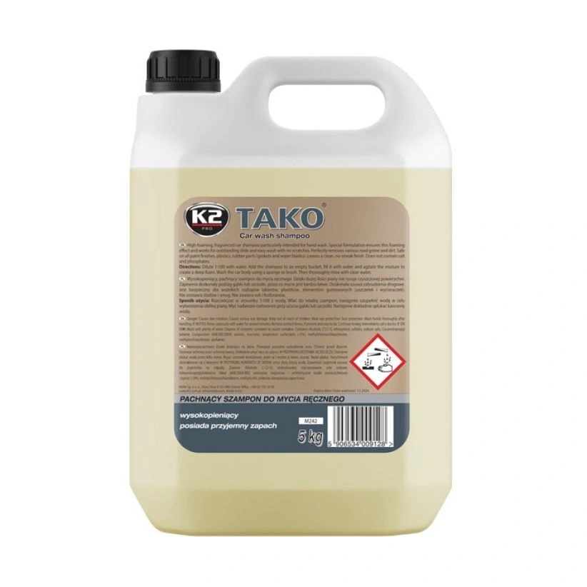 K2 TAKO – Effektiv manuell bilshampo 5 kg
