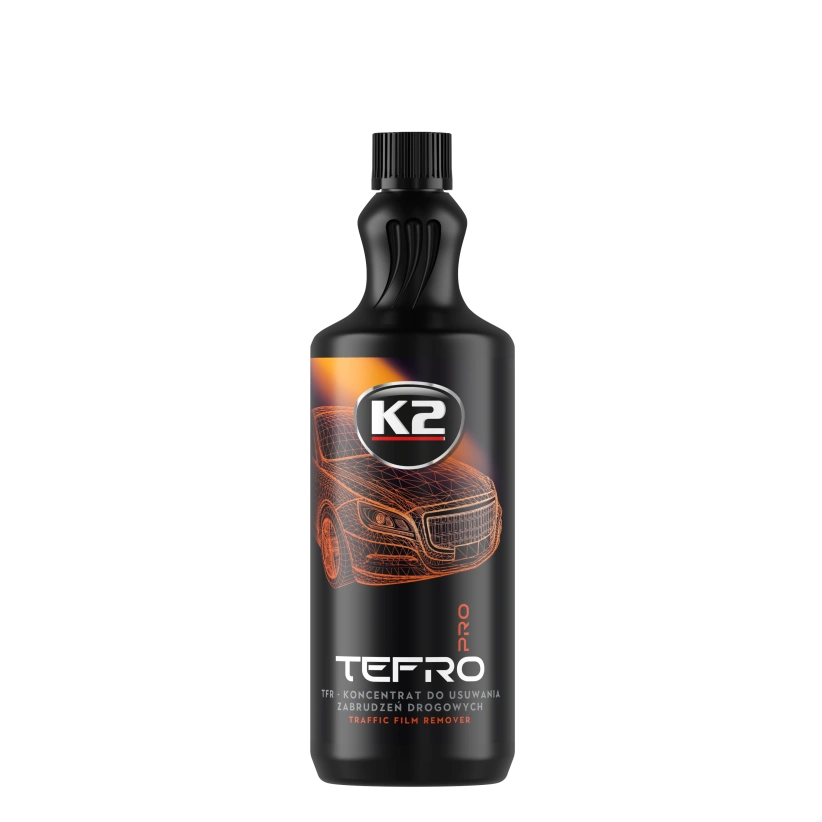 K2 TEFRO PRO – TFR konsentrat for trafikkfilm og veiskitt - 1L