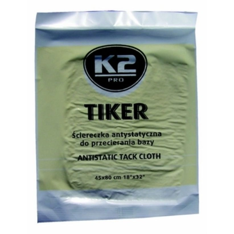 K2 Tiker antistatisk klut 40x80 cm