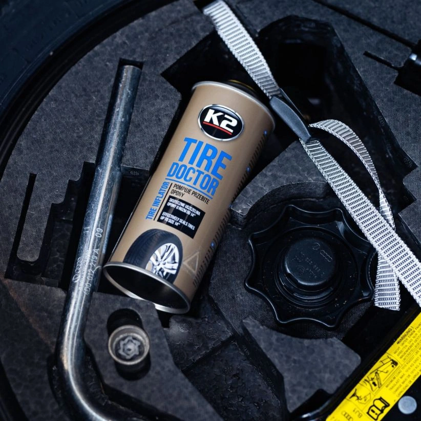 K2 Tire Doktor – reservesykkelhjul på sprayboks - 400 ml – bilde 4