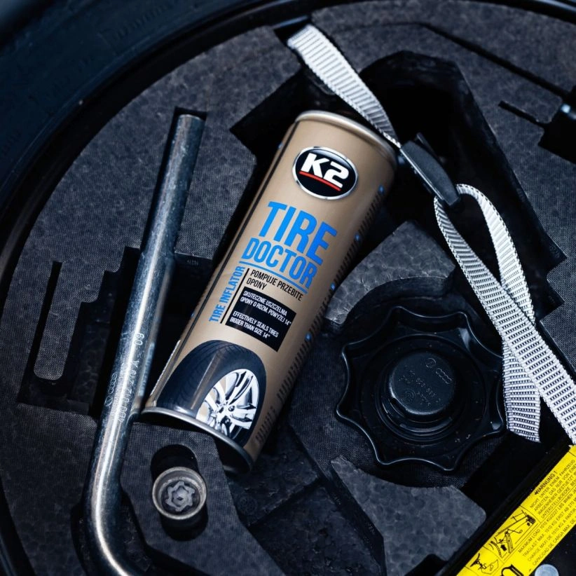 K2 Tire Doktor – reservesykkelhjul på sprayboks - 500 ml – bilde 4