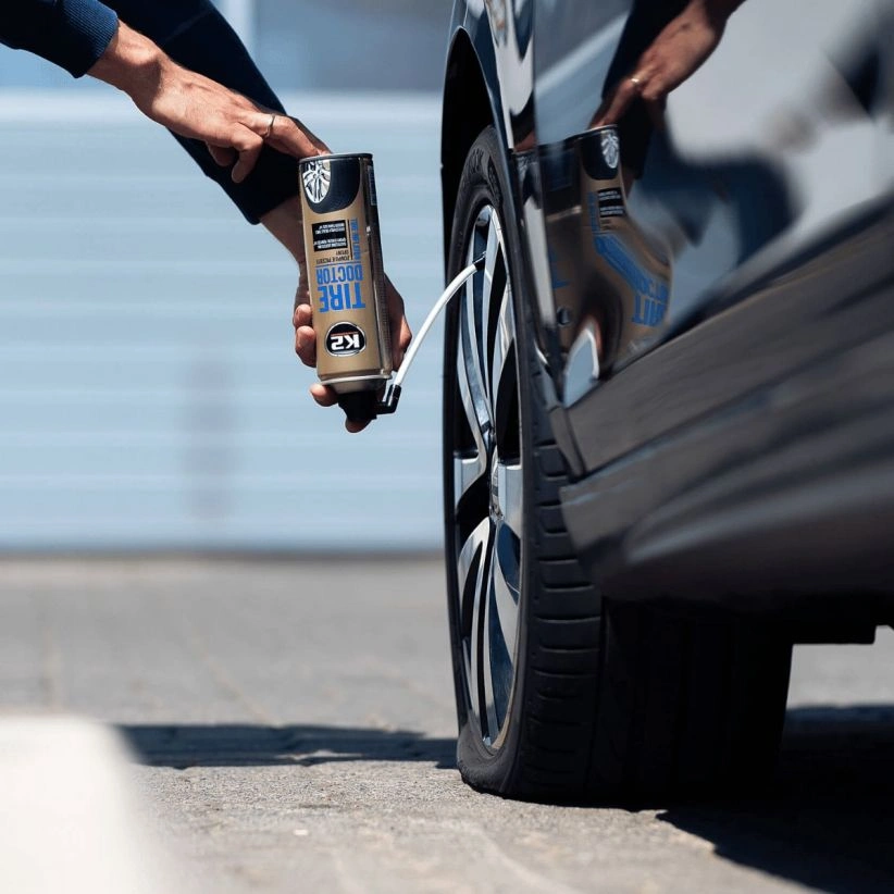 K2 Tire Doktor – reservesykkelhjul på sprayboks - 500 ml – bilde 8