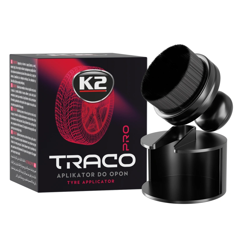 K2 Traco Pro – applikatorbørste for dekk med tett bust
