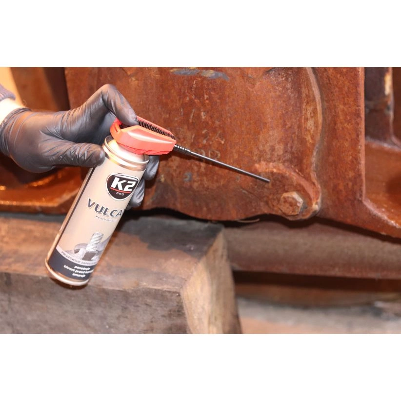 K2 Vulcan – penetrerende spray til rustne og fastgrodde skruer 250 ml – bilde 2