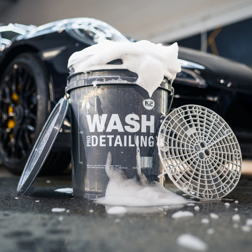 K2 Wash Detaling – grå bøtte til bilvask - 20L – bilde 5