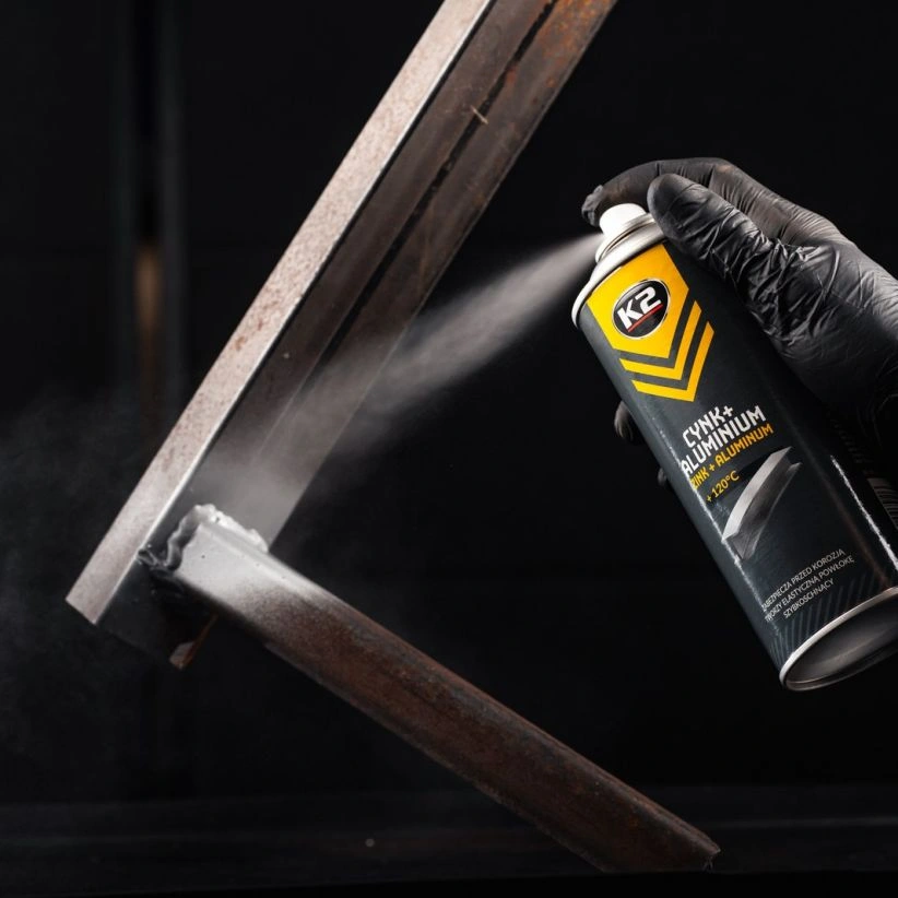 K2 Zink + Aluminium – Korrosjonsbeskyttelse spra -,400 ml – bilde 3