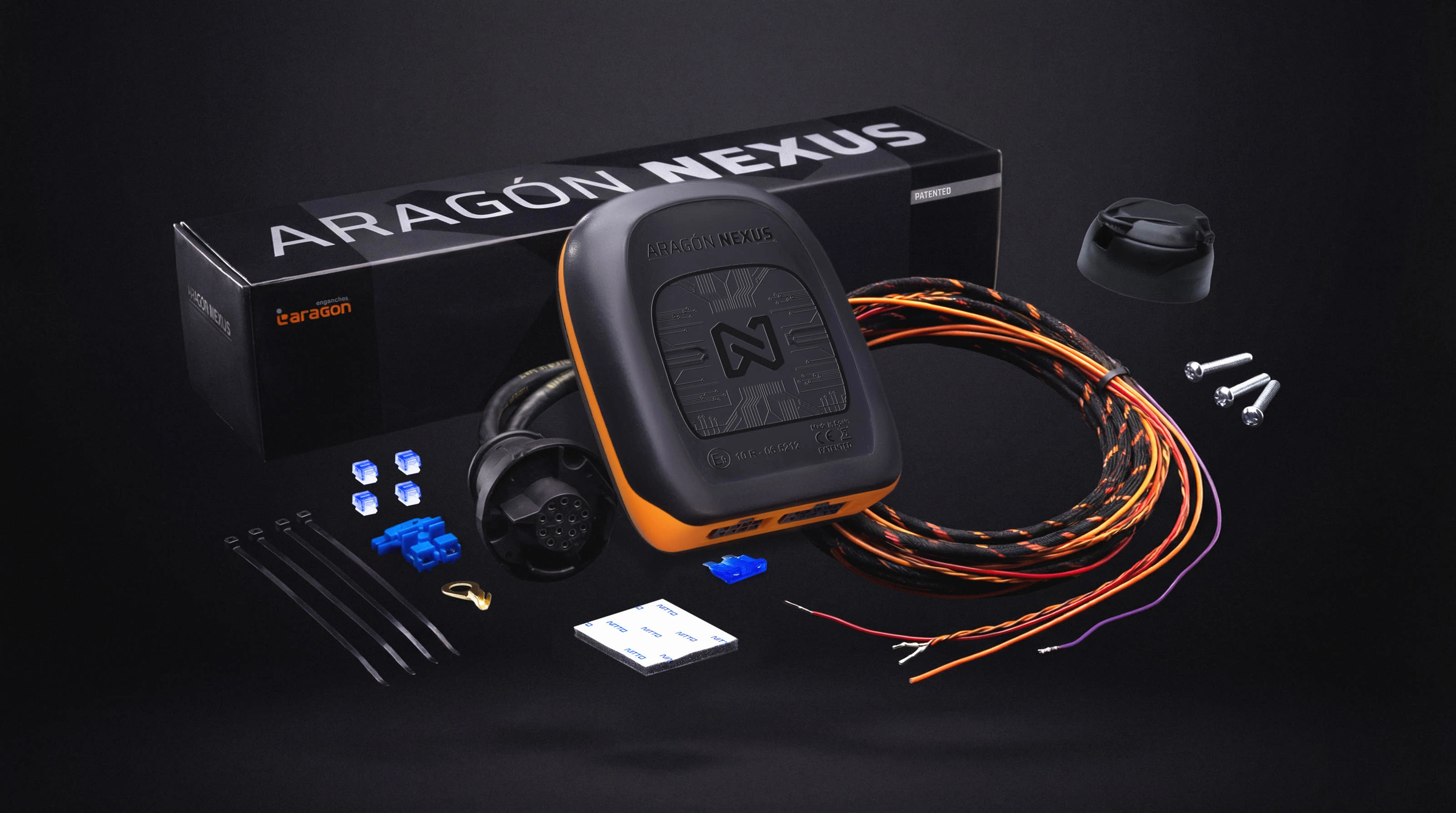 Kabelsett 13-pin Aragón Nexus KAN13N000 │ Wiring kit - spesifikt ledningssett med NFC-programmering