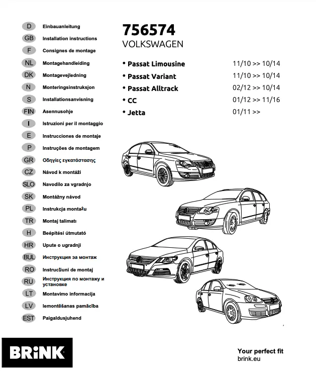 Kabelsett 13 pol VW Passat (B6 / B7 ) /  VW Jetta III / IV / VW CC – bilde 2