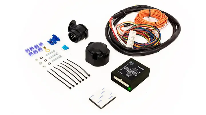 Kabelsett Aragon PRO 13 Wiring Kit │ 13-pols ledningssett for tilhengerfeste Image 1
