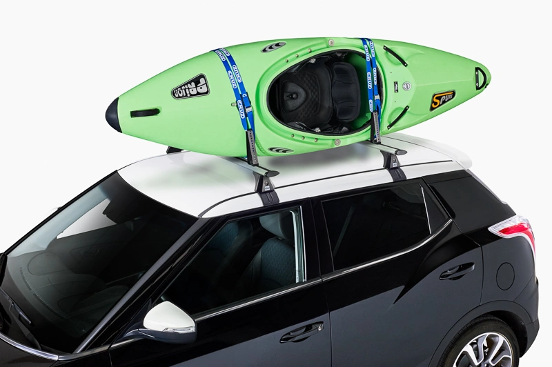 Kajakkholder Cruz Keel sammenleggbar med stropper 1 kajakk │ Kano- og kajakkstativ - Kayak and Canoe carrier