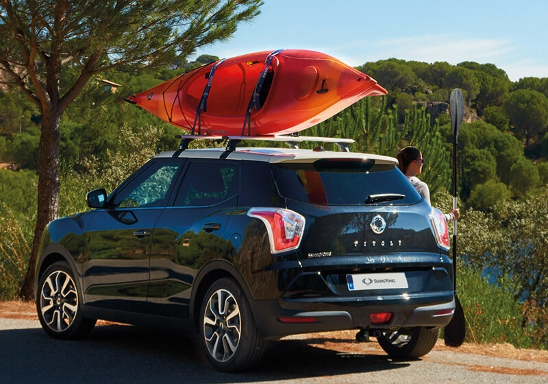 Kajakkholder Cruz Keel sammenleggbar med stropper 1 kajakk │ Kano- og kajakkstativ - Kayak and Canoe carrier – bilde 4