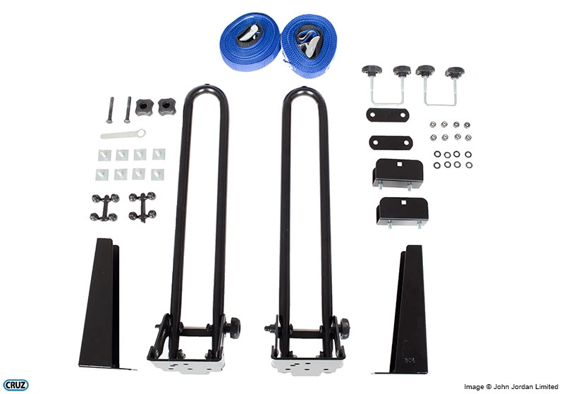 Kajakkholder Cruz Keel sammenleggbar med stropper 1 kajakk │ Kano- og kajakkstativ - Kayak and Canoe carrier – bilde 5