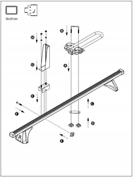 Kajakkholder Cruz Keel sammenleggbar med stropper 1 kajakk │ Kano- og kajakkstativ - Kayak and Canoe carrier – bilde 8