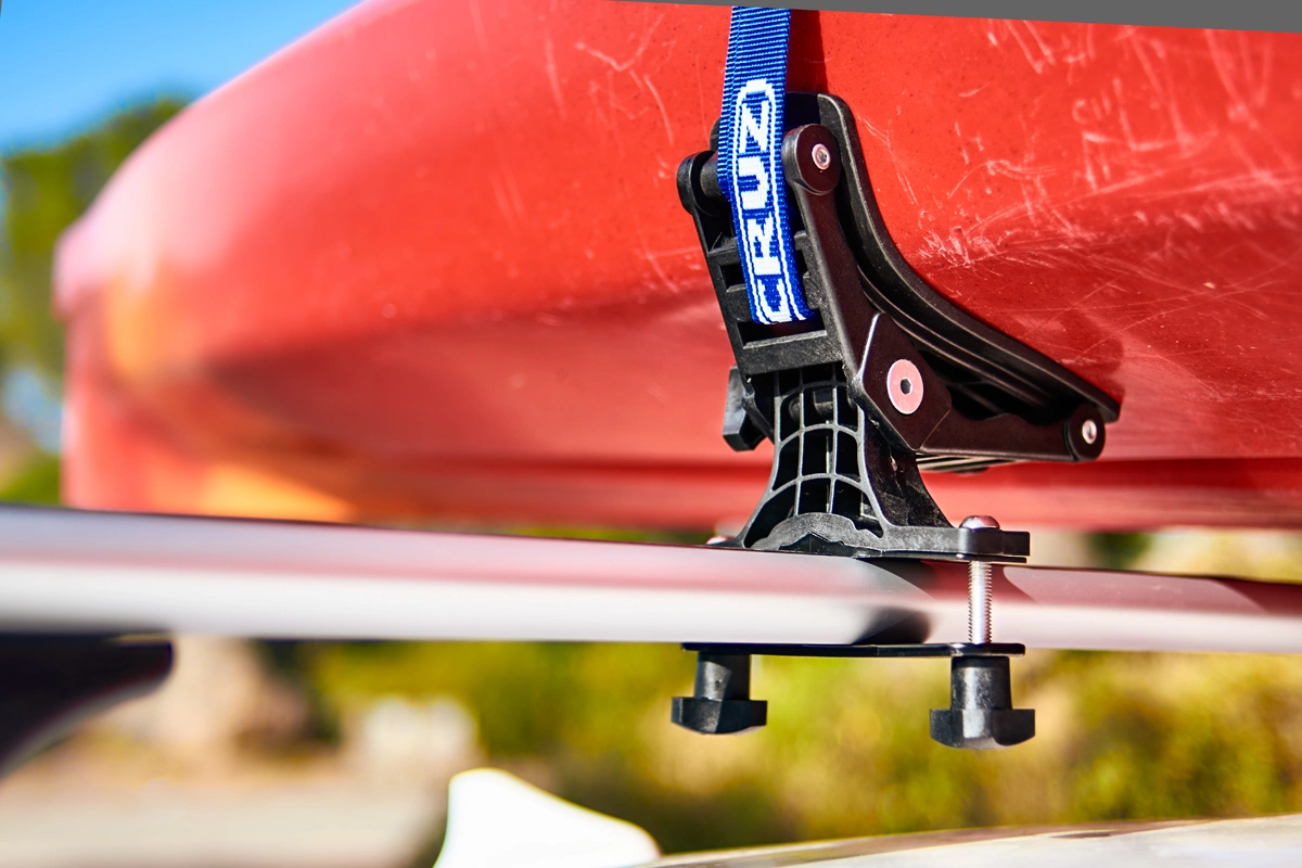 Kajakkholder Cruz Rafter horisontal med stropper 1 kajakk │ Kano- og kajakkstativ - Kayak and Canoe carrier – bilde 12