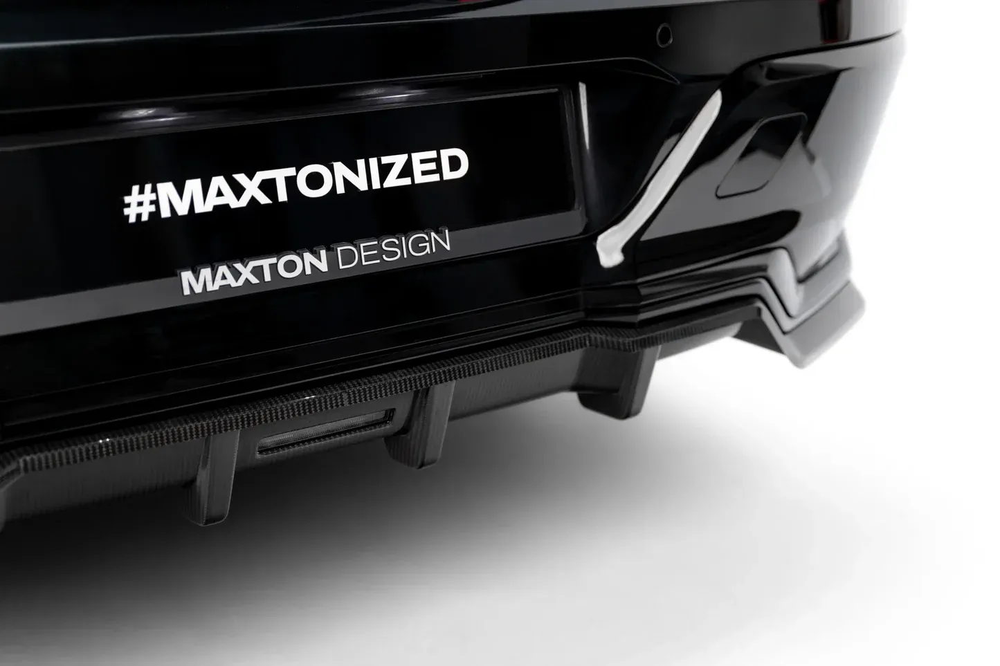 Karbon baksplitter med diffuser BMW 7 / i7 G70 M-Pack 2022 -> | Prepreg Carbon Edition – bilde 4